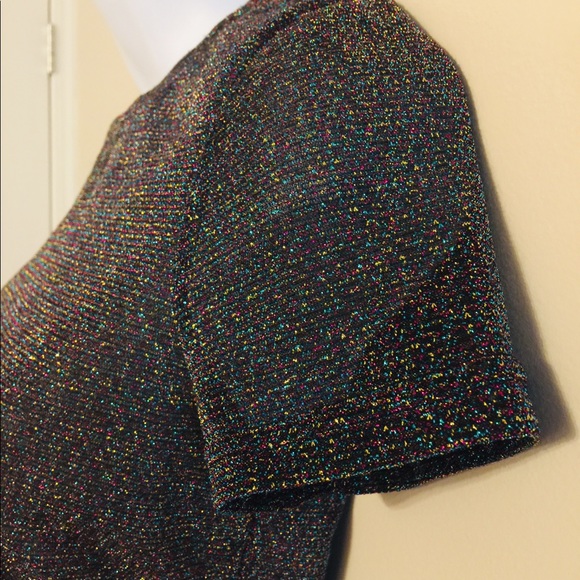 Clearance $7 ICONE GLITTER CLUBBING SHIRT - Picture 2 of 6